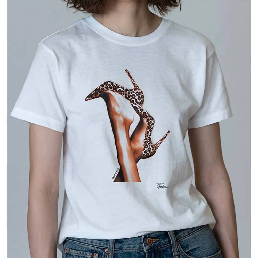 NEW CPRESS STUDIO rest and play mushie tee in worn white
